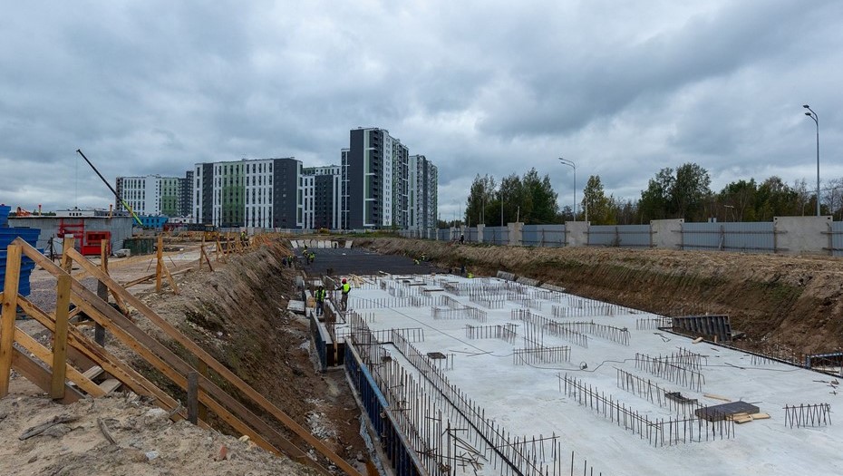 ЛСР выставила на продажу землю под жильё на Ржевке